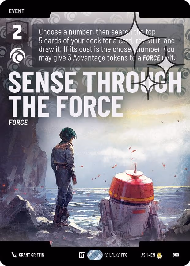Sense Through the Force - Rare (860)