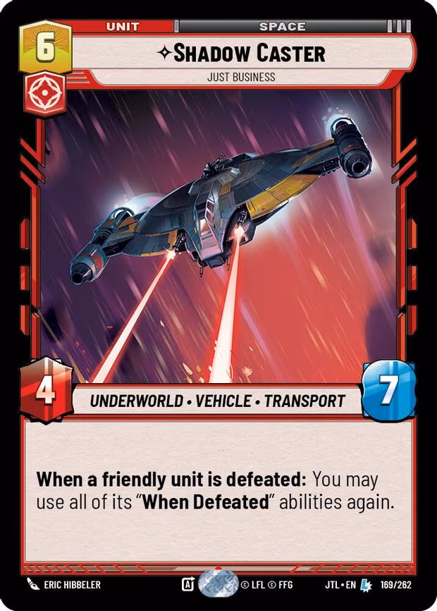 Shadow Caster - Just Business - Legendary (169/262)