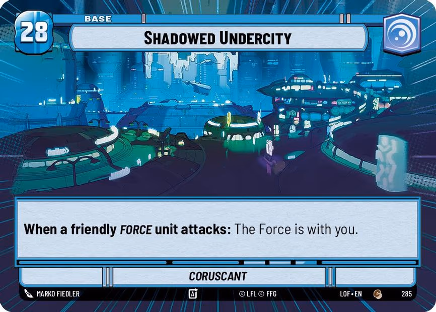 Shadowed Undercity // Force - Common (285 // T03)