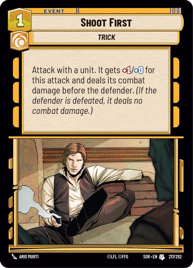 Shoot First - Uncommon (217/252)