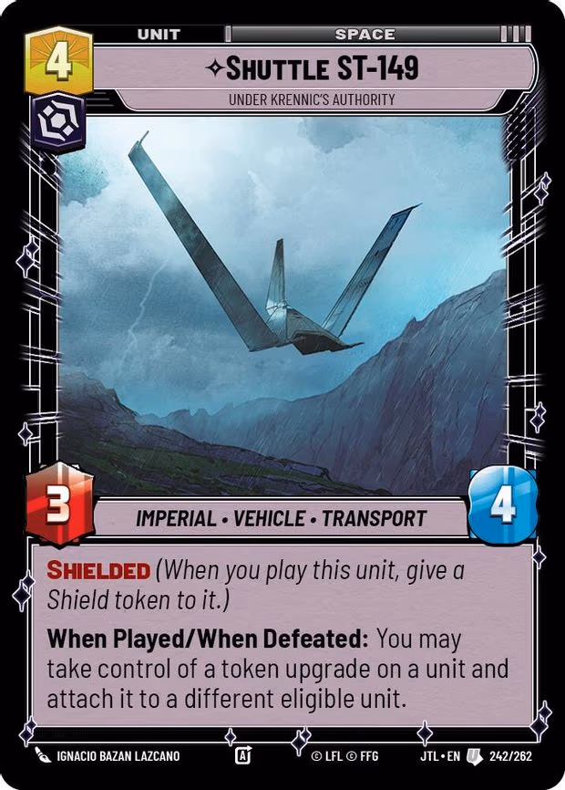 Shuttle ST-149 - Under Krennic's Authority - Uncommon (242/262)