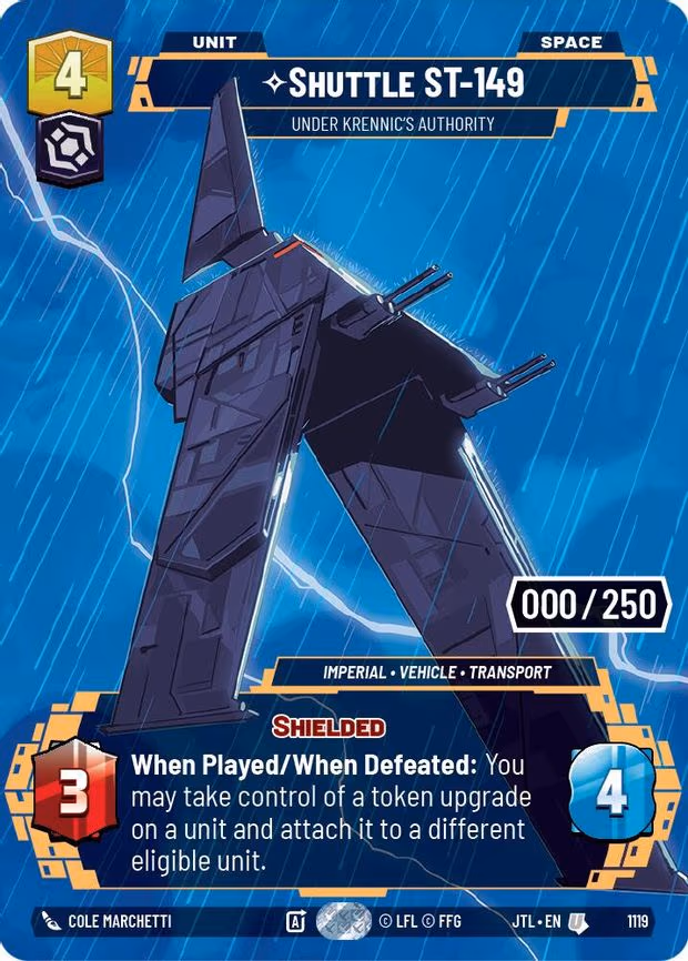 Shuttle ST-149 - Under Krennic's Authority (Serialized) - Uncommon (1119)