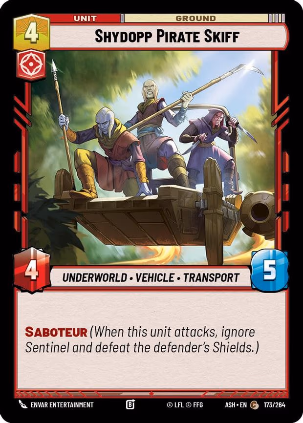 Shydopp Pirate Skiff - Common (173/264)