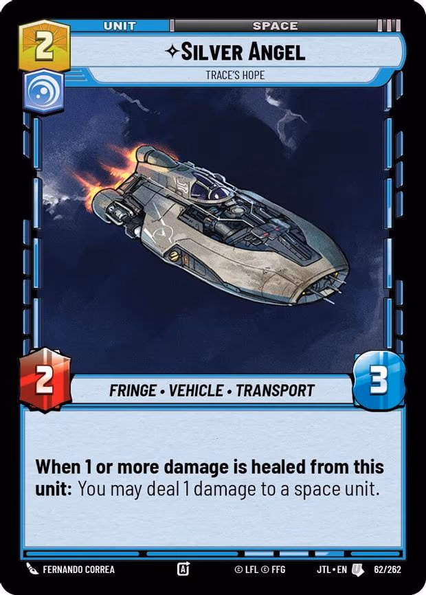 Silver Angel - Trace's Hope - Uncommon (062/262)