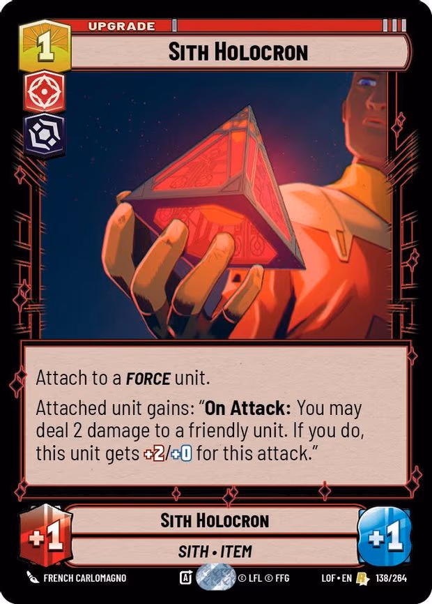 Sith Holocron - Rare (138/264)