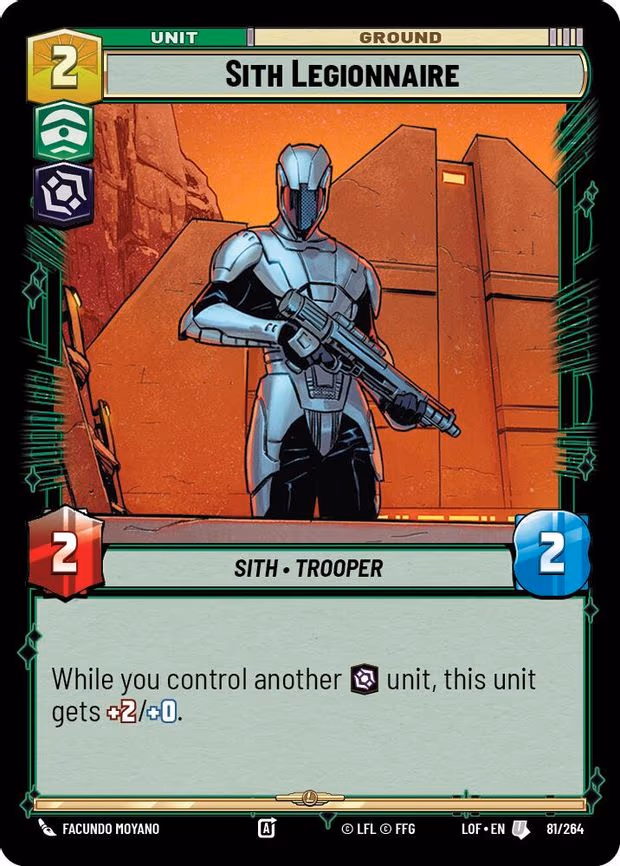 Sith Legionnaire - Uncommon (081/264)