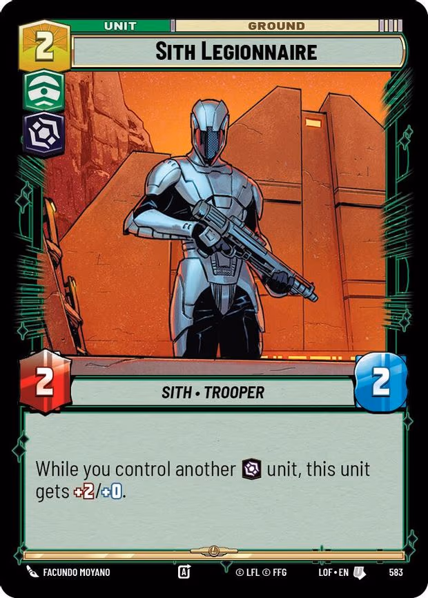 Sith Legionnaire - Uncommon (583)