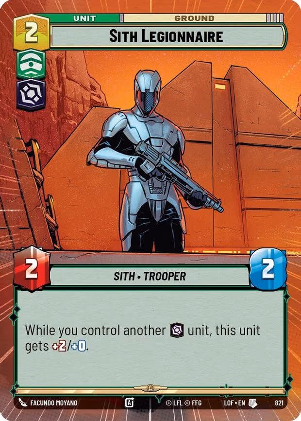 Sith Legionnaire - Uncommon (821)