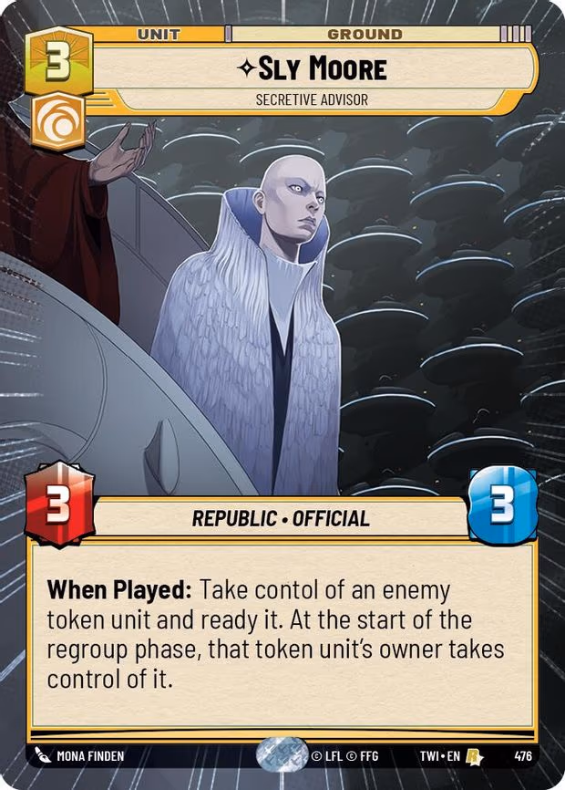 Sly Moore - Secretive Advisor - Rare (476)
