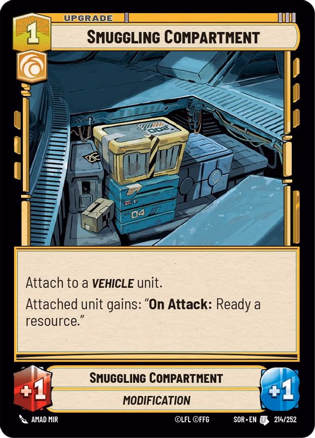 Smuggling Compartment - Uncommon (214/252)