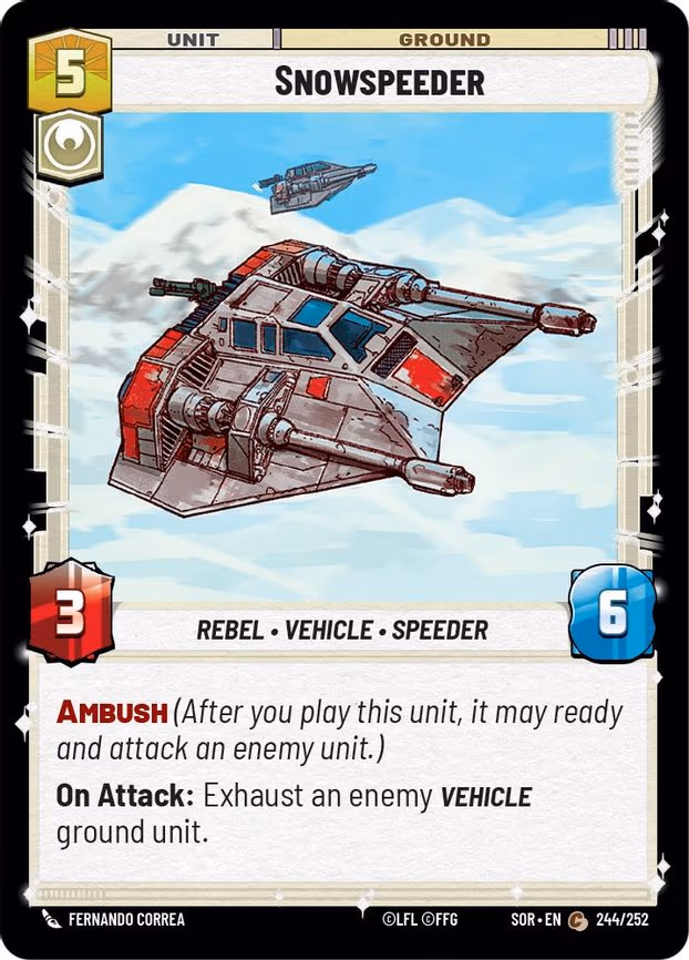 Snowspeeder - Common (244/252)