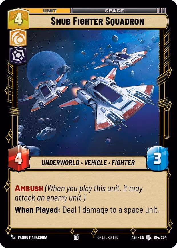 Snub Fighter Squadron - Uncommon (194/264)