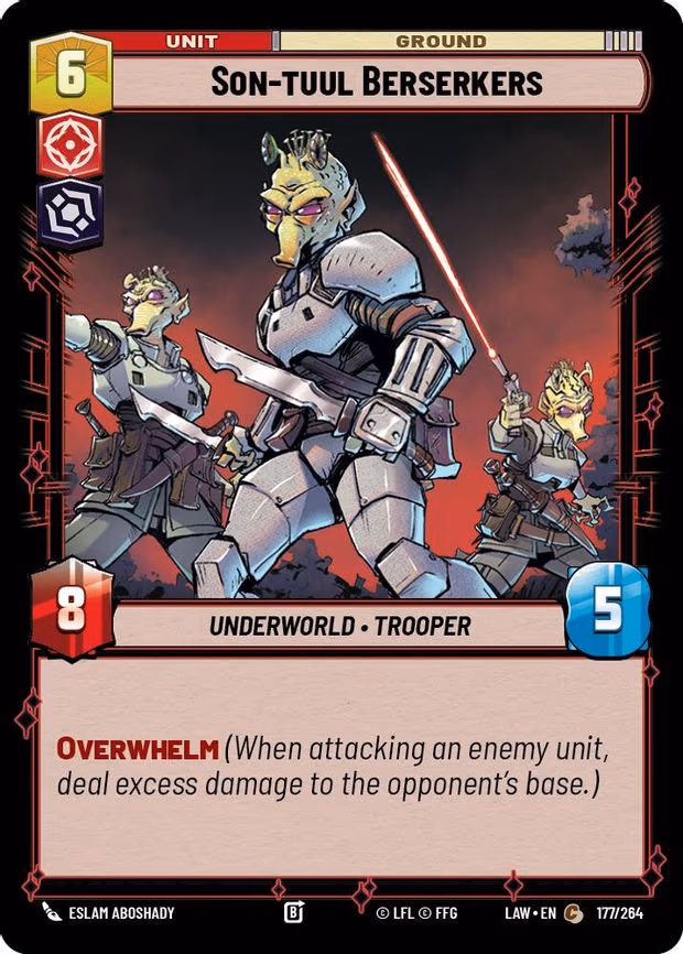 Son-tuul Berserkers - Common (177/264)