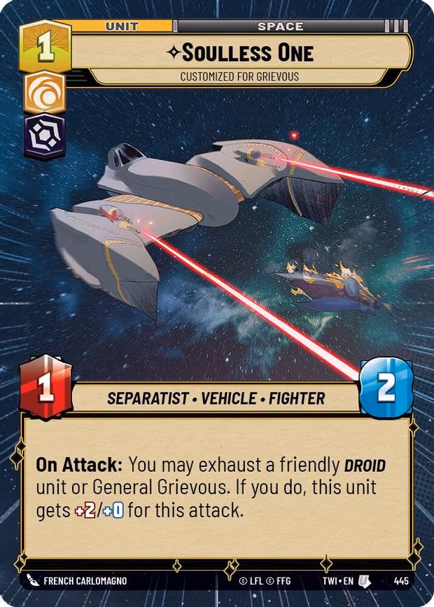 Soulless One - Customized for Grievous - Uncommon (445)