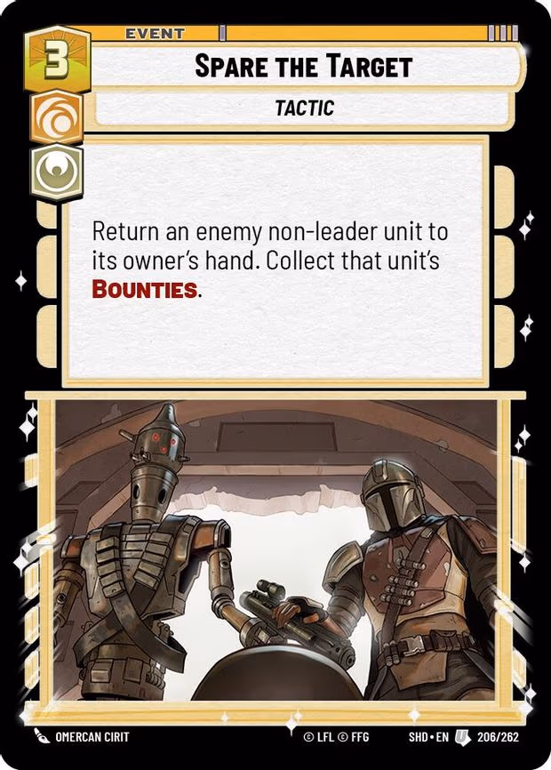 Spare the Target - Uncommon (206/262)