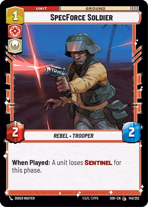 SpecForce Soldier - Common (140/252)