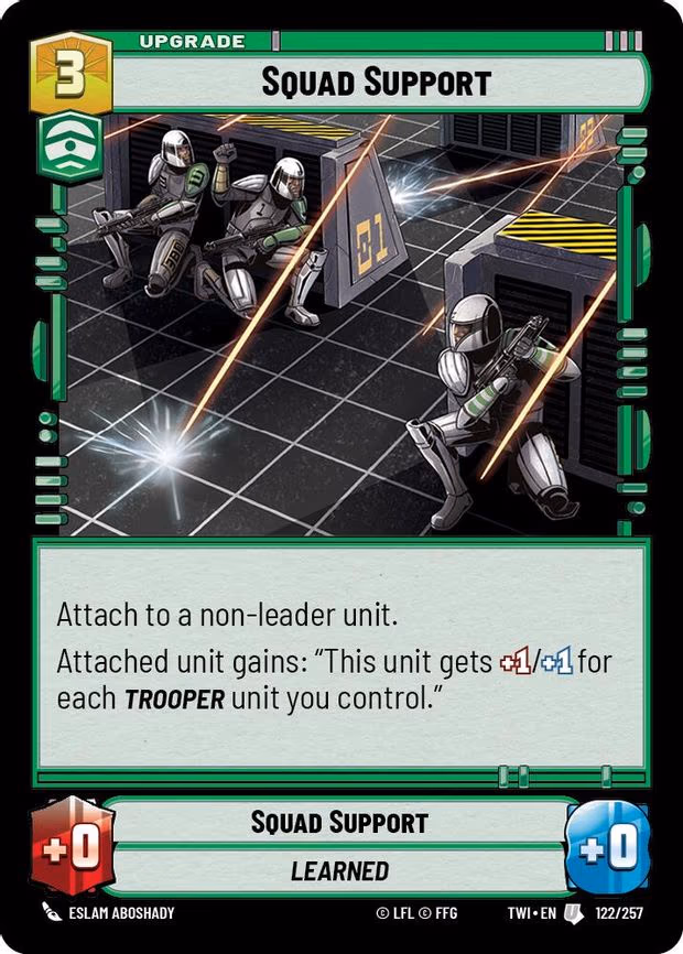 Squad Support - Uncommon (122/257)