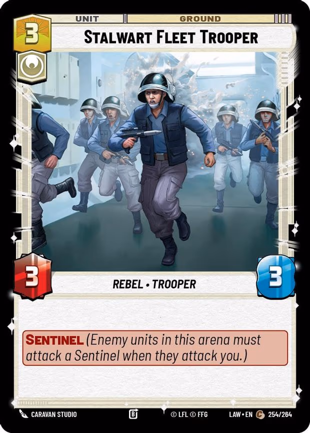 Stalwart Fleet Trooper - Common (254/264)
