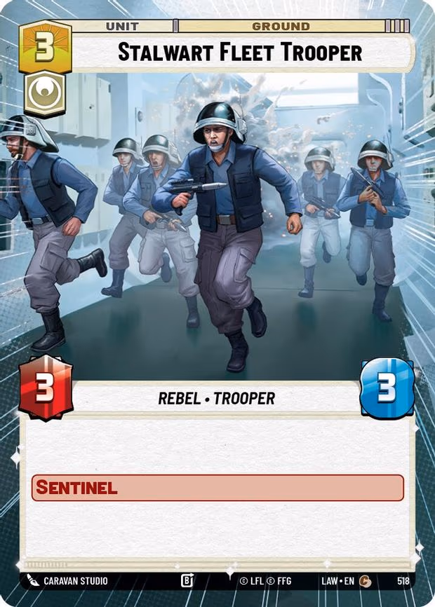 Stalwart Fleet Trooper - Common (518)