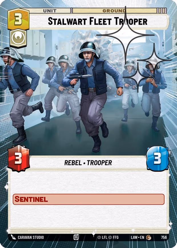 Stalwart Fleet Trooper - Common (756)