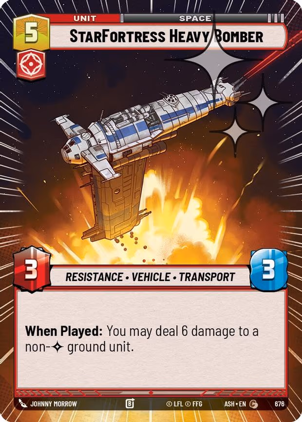 StarFortress Heavy Bomber - Common (676)