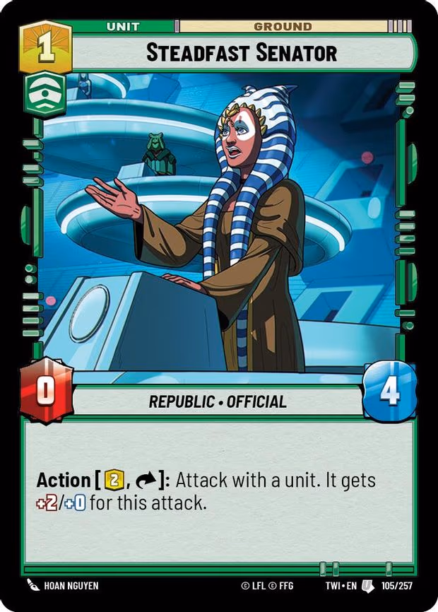 Steadfast Senator - Uncommon (105/257)