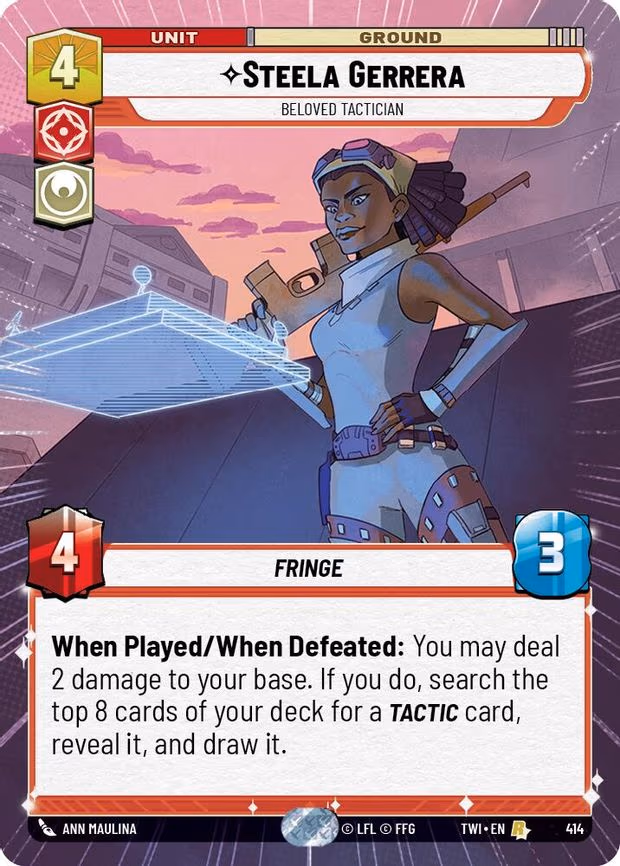 Steela Gerrera - Beloved Tactician - Rare (414)