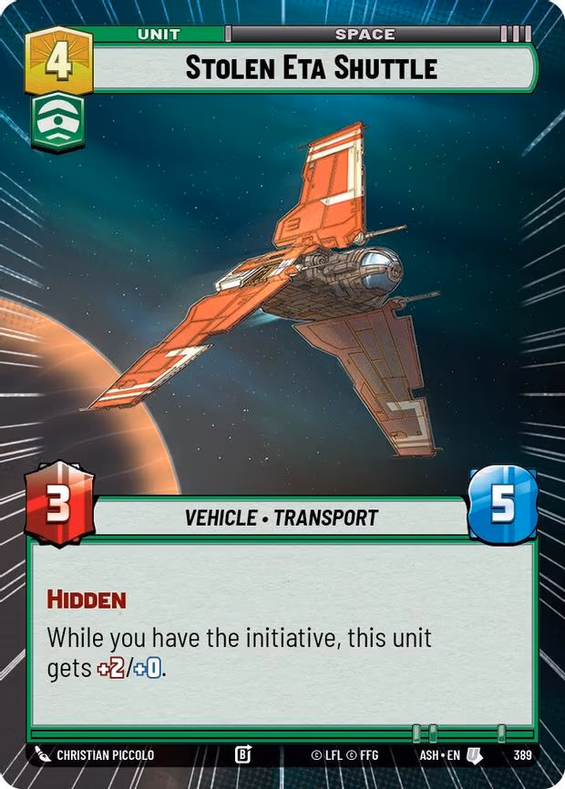 Stolen Eta Shuttle - Uncommon (389)
