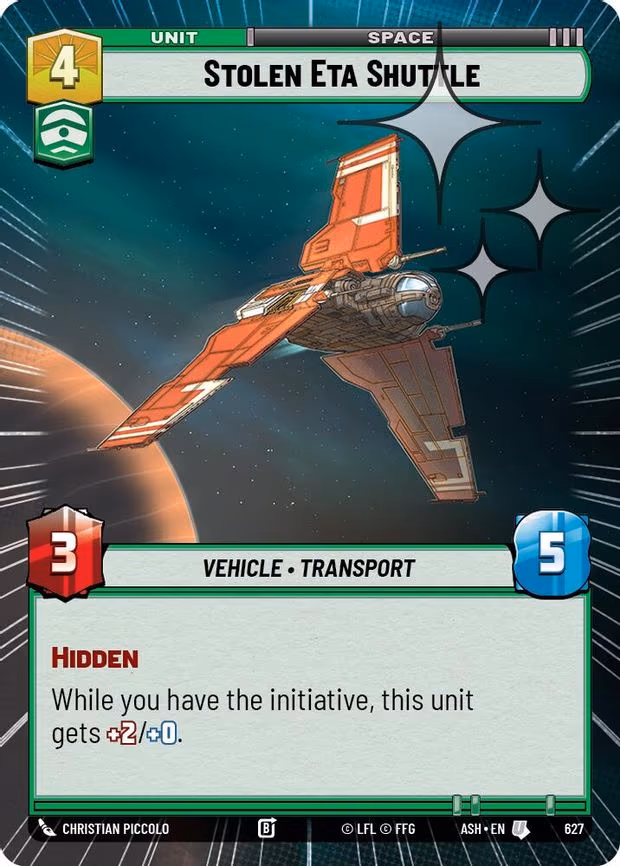 Stolen Eta Shuttle - Uncommon (627)