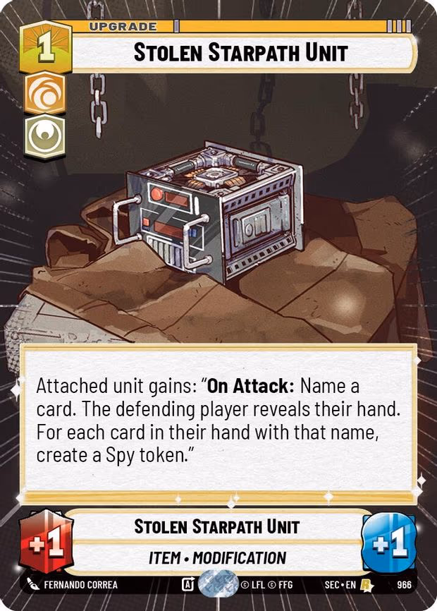 Stolen Starpath Unit - Rare (966)