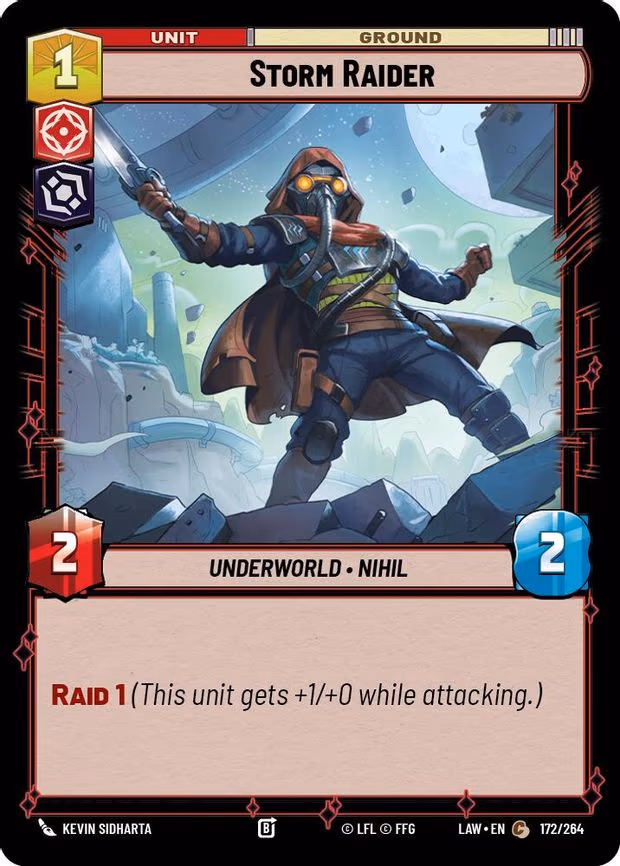 Storm Raider - Common (172/264)
