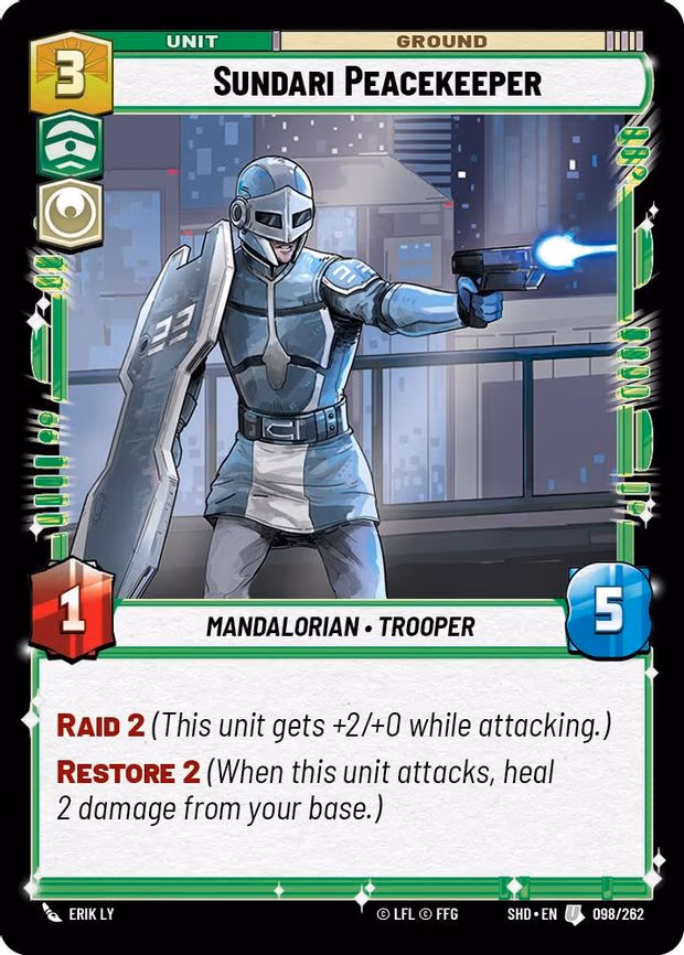 Sundari Peacekeeper - Uncommon (098/262)