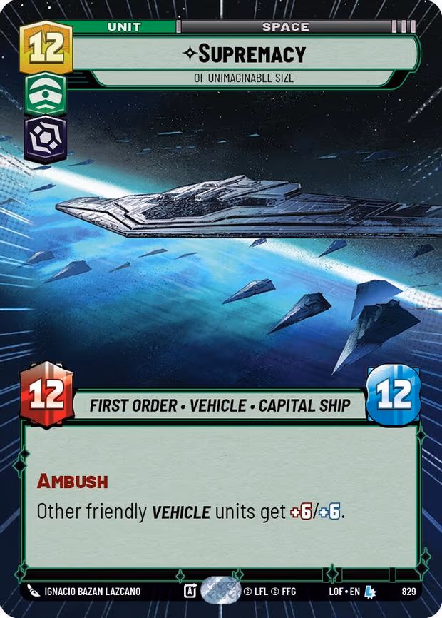 Supremacy - Of Unimaginable Size - Legendary (829)