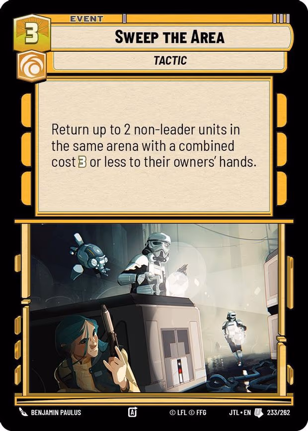 Sweep the Area - Uncommon (233/262)