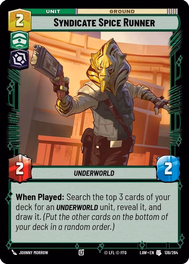 Syndicate Spice Runner - Uncommon (136/264)