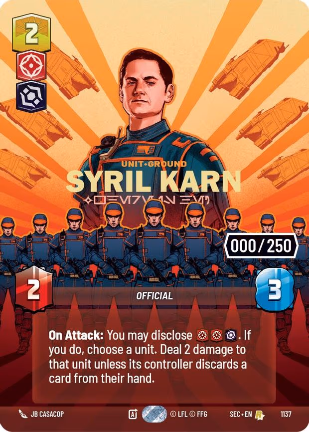 Syril Karn - Where Is He? (Serialized) - Rare (1137)