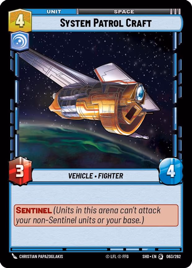System Patrol Craft - Special (063/262)