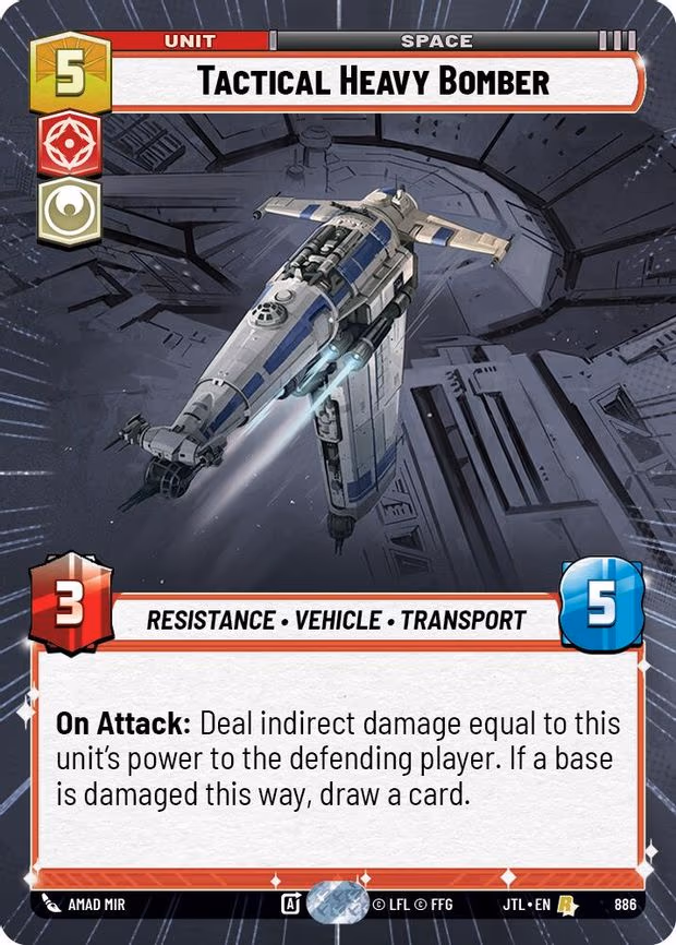 Tactical Heavy Bomber - Rare (886)