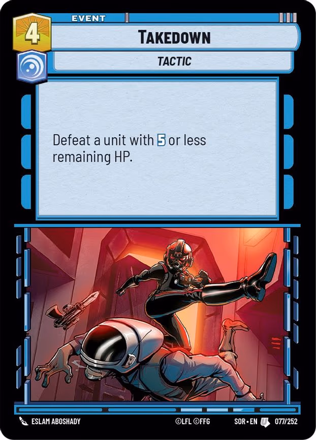 Takedown - Uncommon (077/252)