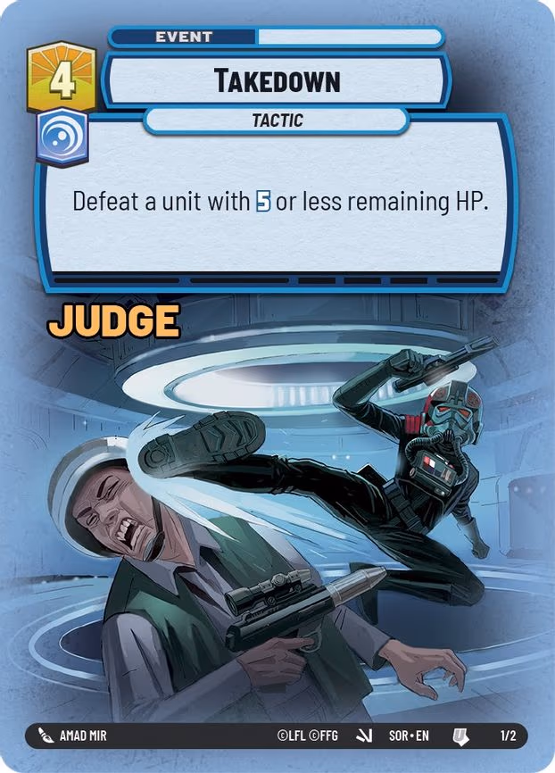 Takedown - Uncommon (1/2)