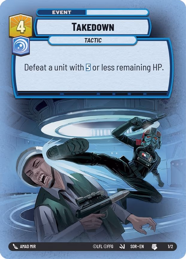 Takedown - Uncommon (1/2)