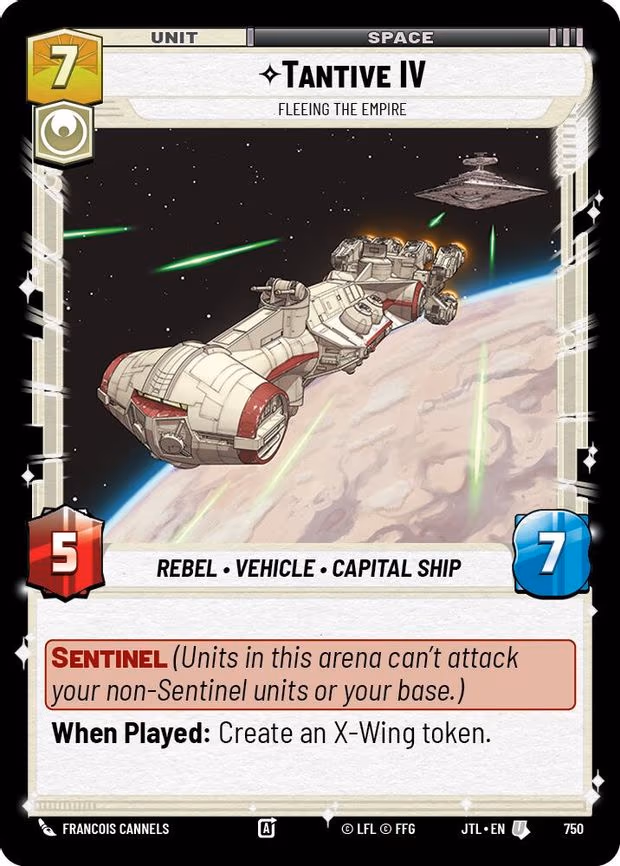 Tantive IV - Fleeing the Empire - Uncommon (750)
