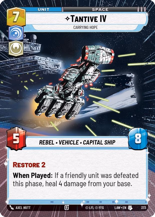 Tantive IV - Carrying Hope - Uncommon (373)