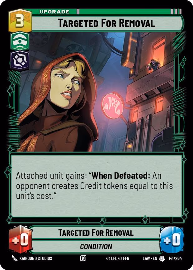 Targeted for Removal - Uncommon (141/264)