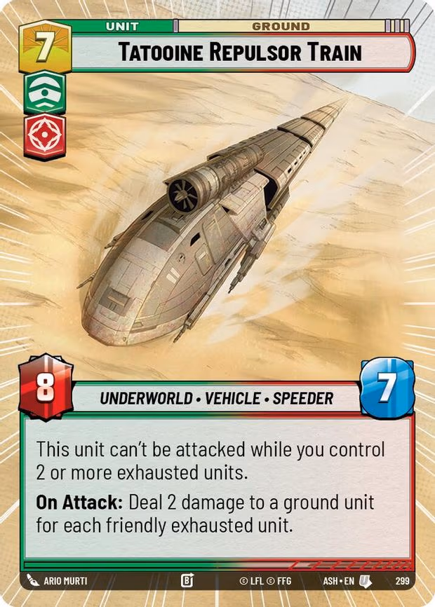 Tatooine Repulsor Train - Uncommon (299)