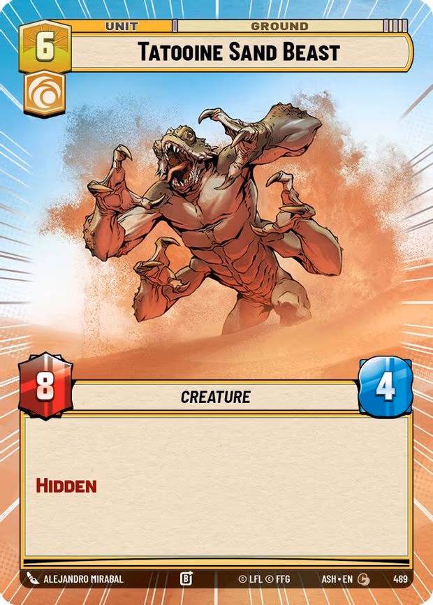 Tatooine Sand Beast - Common (489)