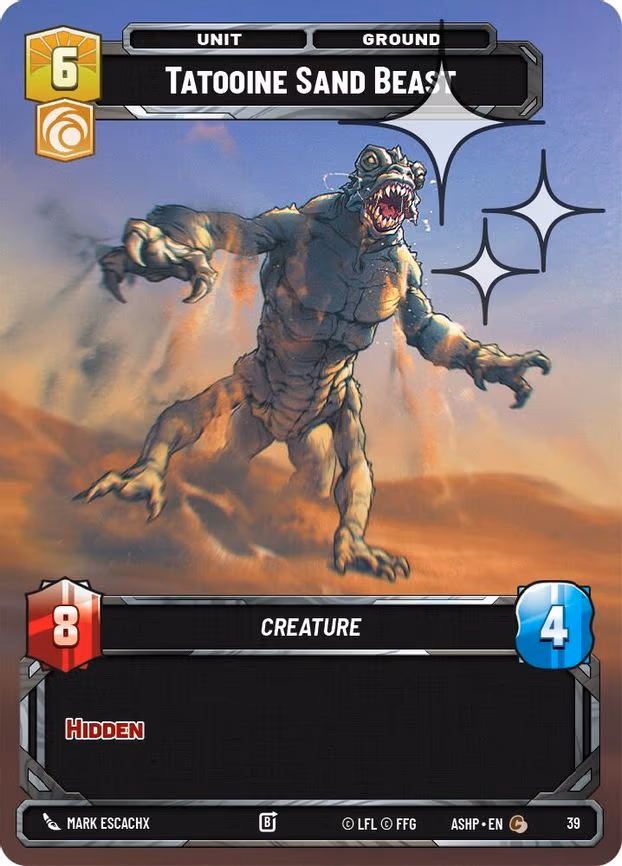 Tatooine Sand Beast - Common (39)