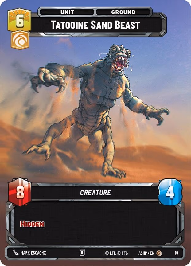 Tatooine Sand Beast - Common (19)