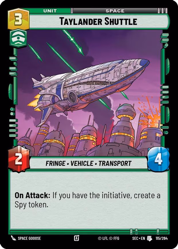 Taylander Shuttle - Uncommon (115/264)