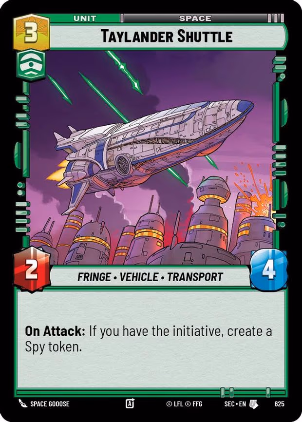 Taylander Shuttle - Uncommon (625)